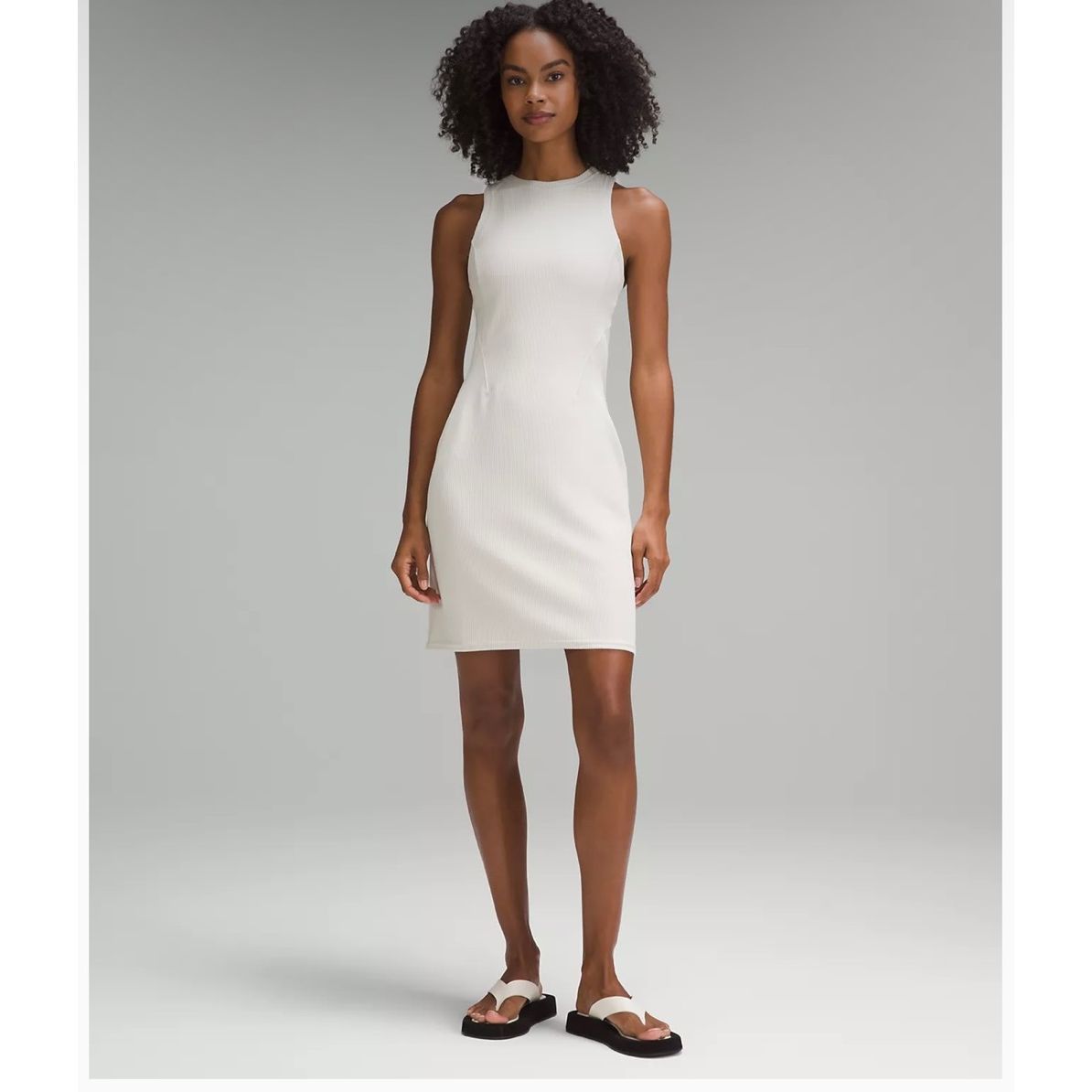 Lululemon Ribbed Softstreme Slim Fit Tank Dress